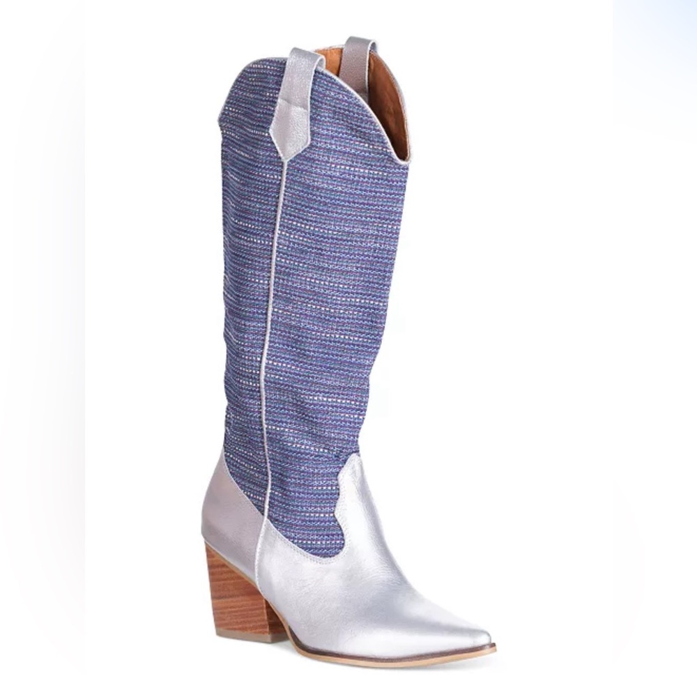 Women's Moon Block-Heel Western Boots